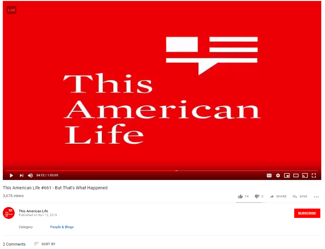 upload a podcast to youtube
