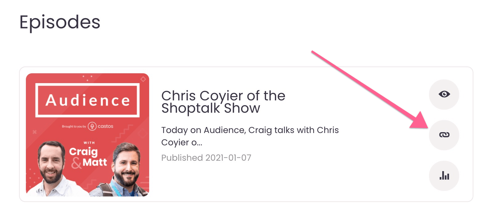 best embeddable podcast player: find the embed link
