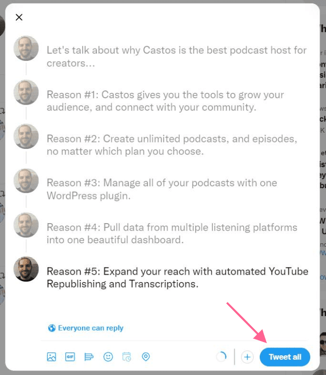 Publish your Twitter thread