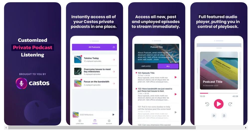 best podcasting apps castos