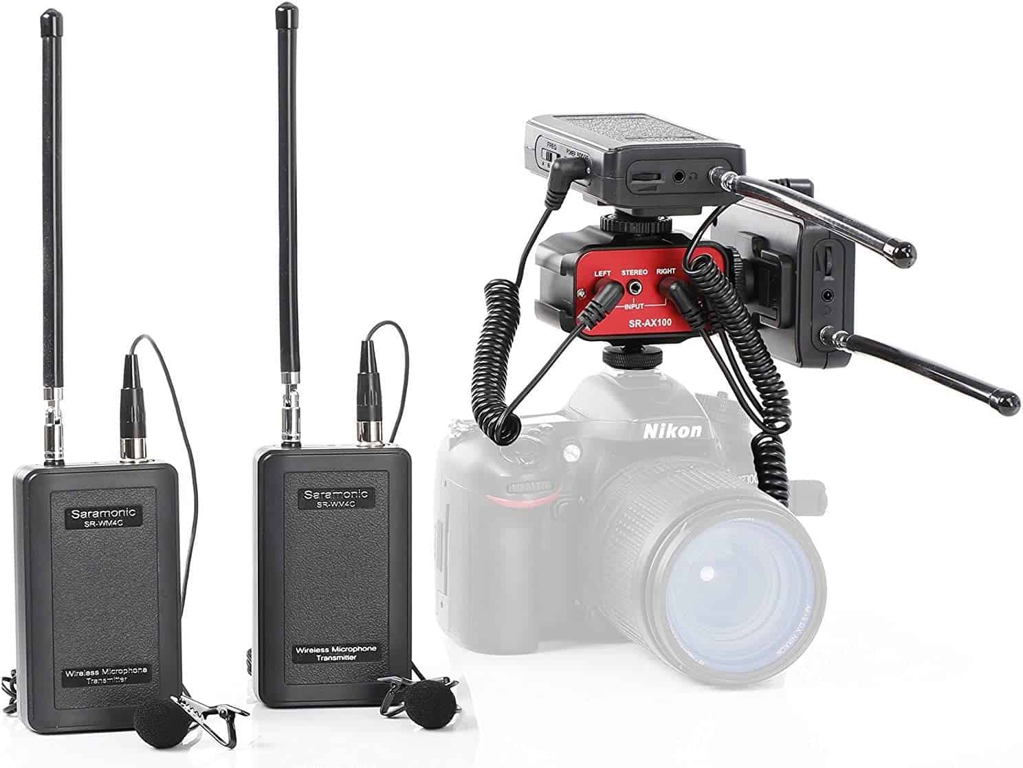 Saramonic Dual Wireless Lavalier Microphone Bundle
