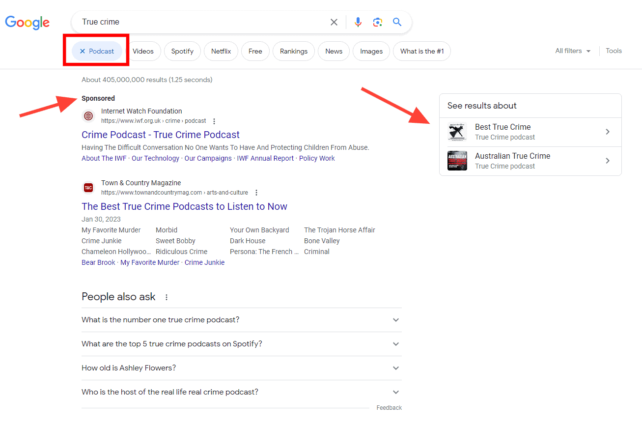 Google Ads for paid podcast promotion