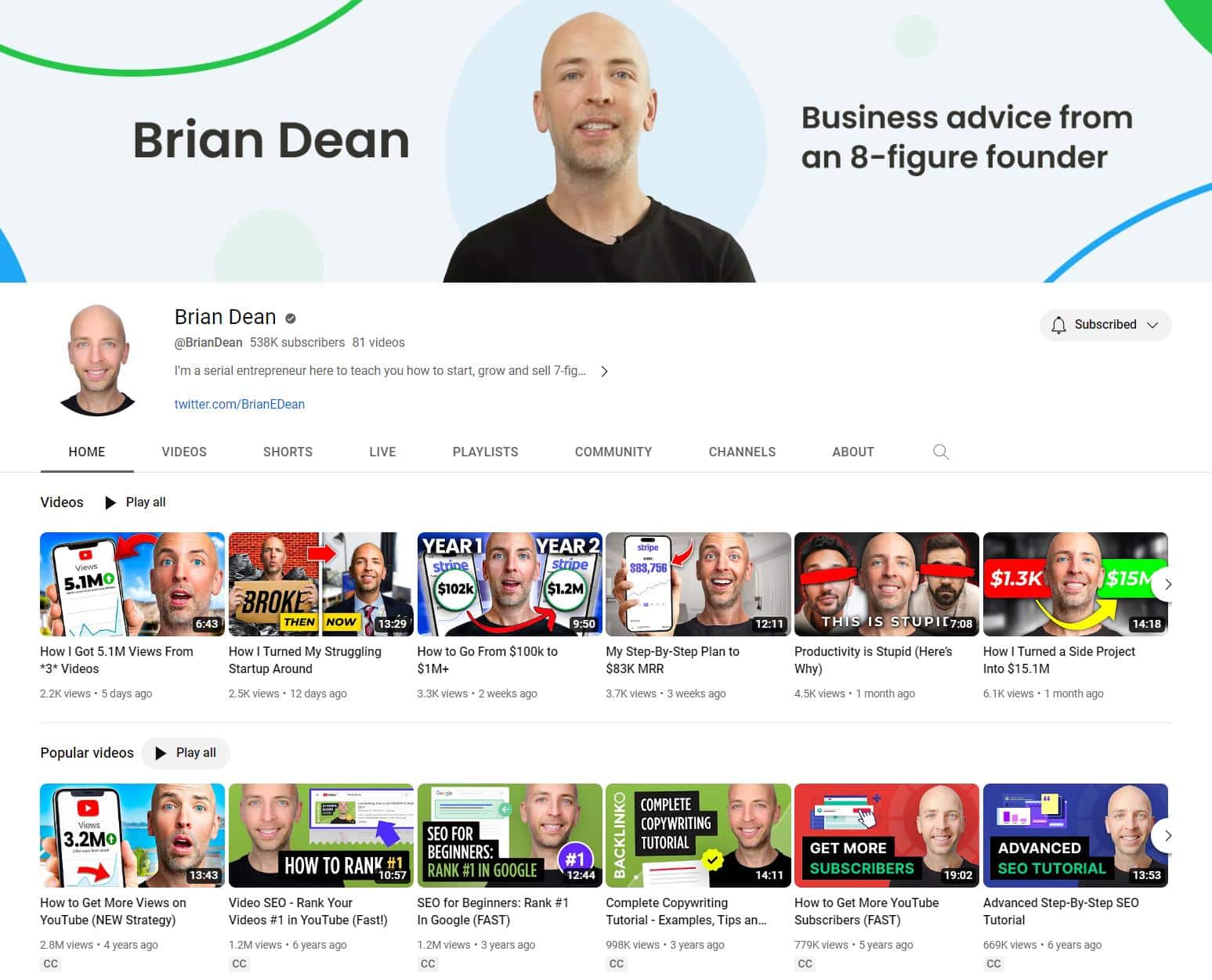 Create a Visual Aesthetic for Your Channel