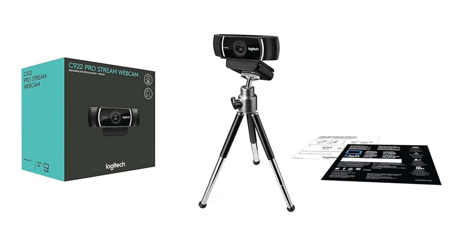 What's in the Box of the Logitech C922 Pro Stream