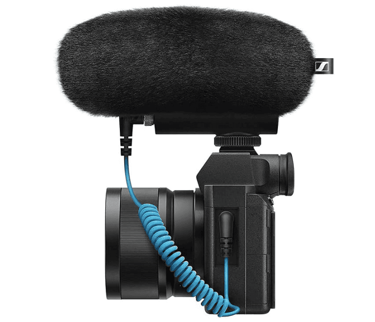 Sennheiser MKE 400 on camera