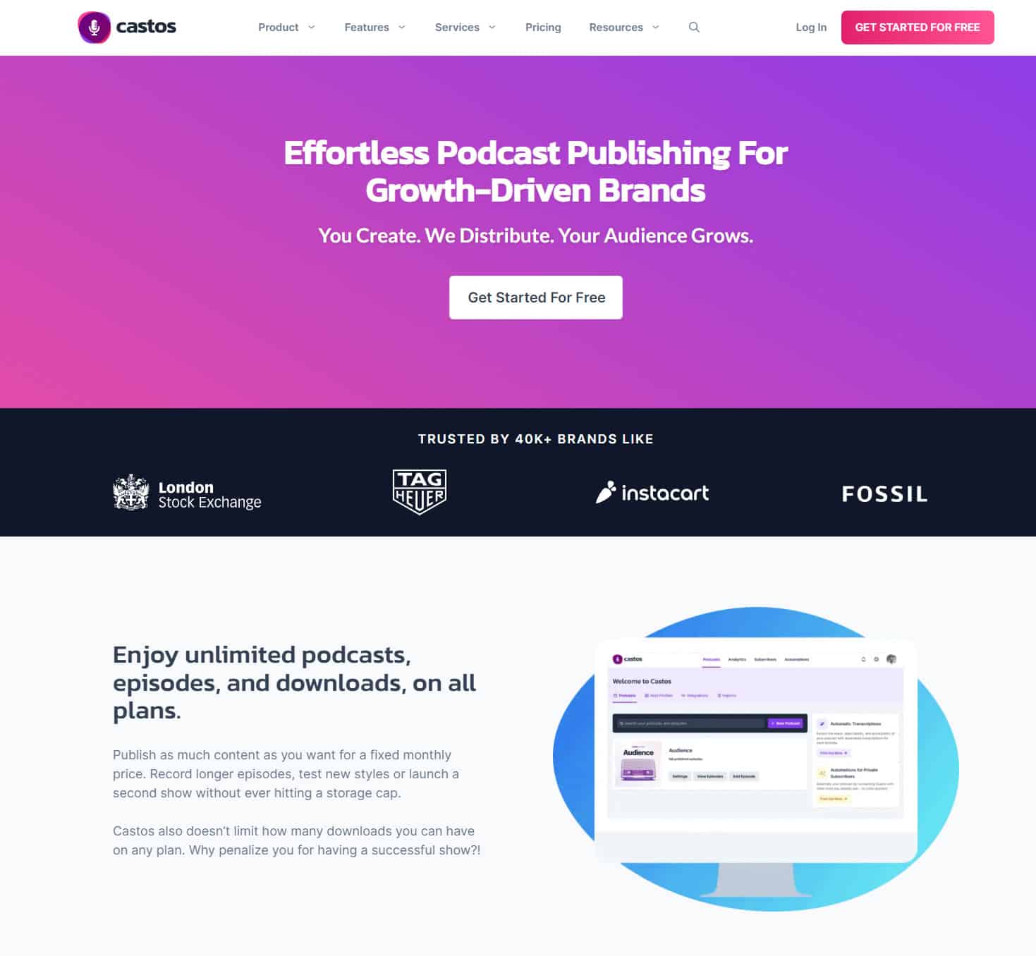 Best podcast hosting platforms: Castos podcast hosting
